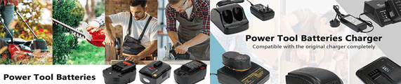 All power tool batteries, robot vacuum batteries are USPS fast free delivery